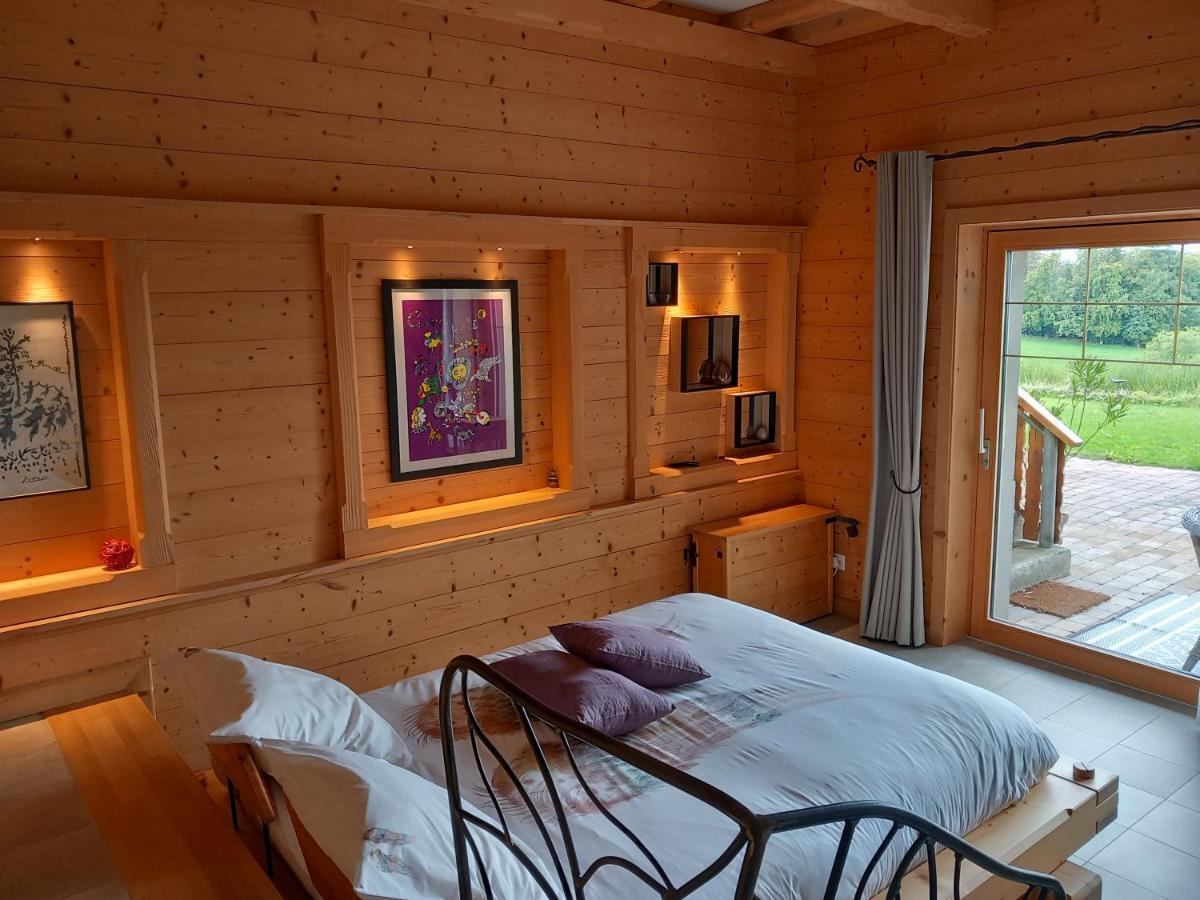 Bed and Breakfast Les Abeilles Romont Esterno foto