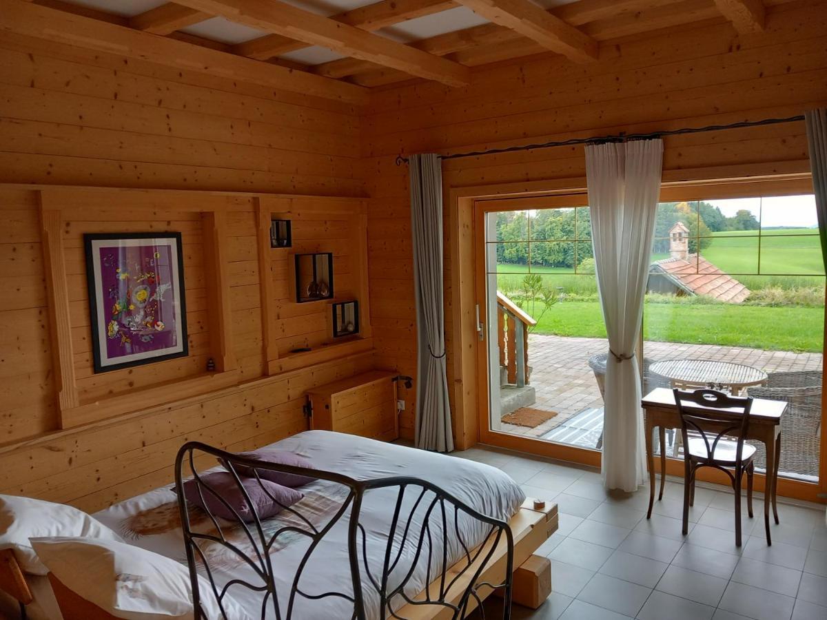 Bed and Breakfast Les Abeilles Romont Esterno foto